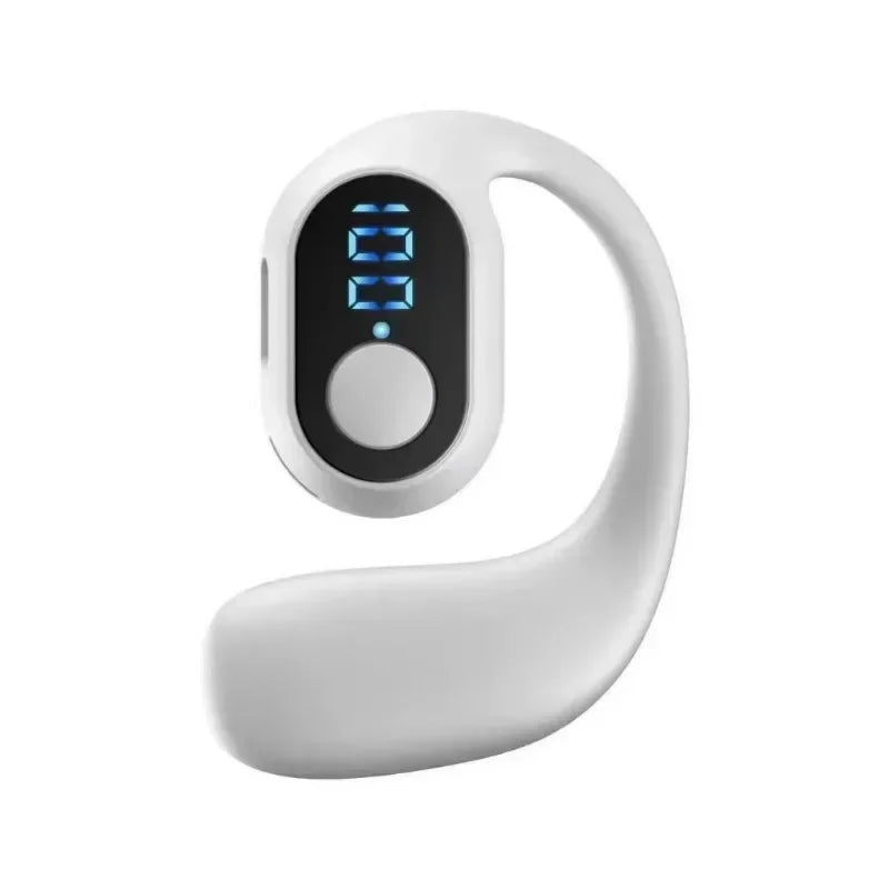 Fone de Ouvido Bluetooth com Display Digital e Controle Touch