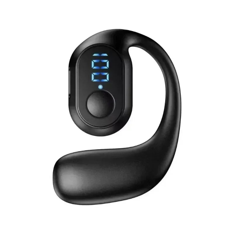 Fone de Ouvido Bluetooth com Display Digital e Controle Touch