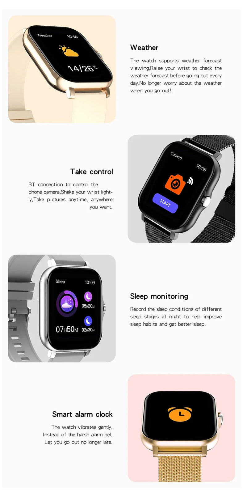 Smart watch PREMIUM UNISEX